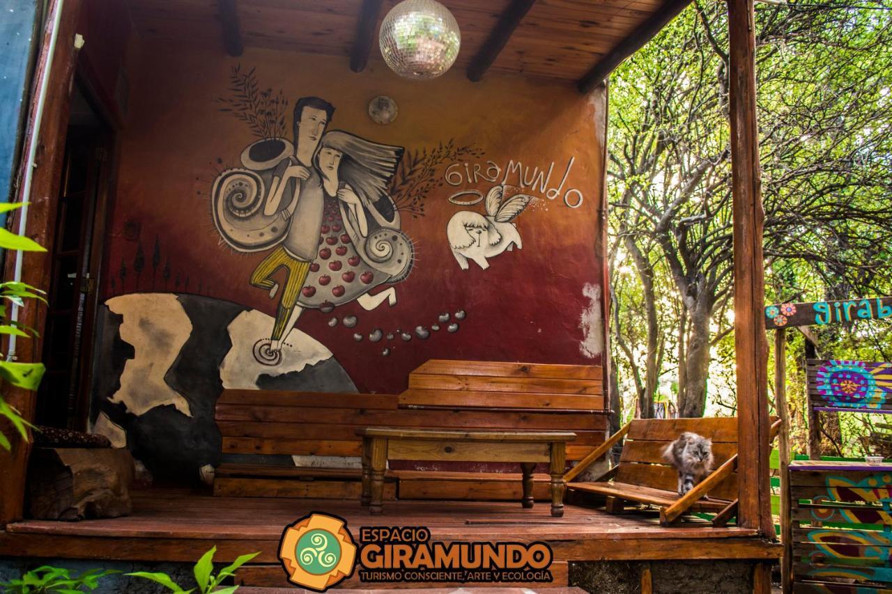 Giramundo Hostel Y Posada Eco-Cultural San Marcos Sierras Exterior photo
